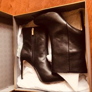 Louis et Cie black leather boots.  Never worn